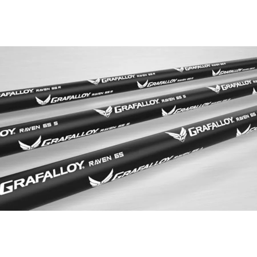 Raven Graphite Golf Shaft Designed for Taylormade Right-Handed Drivers with Integrated Adapter and Grip Installed Ideal for Per