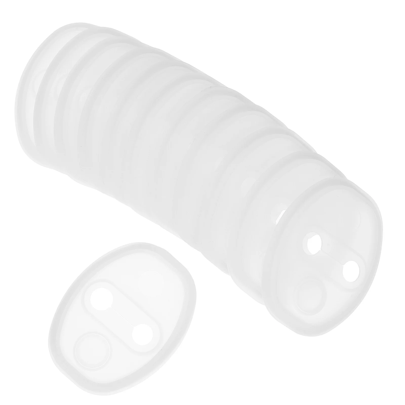 

12Pcs Silicone Door Lock Protective Cover Anti-Vibration Car Door Latch Guard Soundproof Bumper Pad for Automotive Quiet Closure