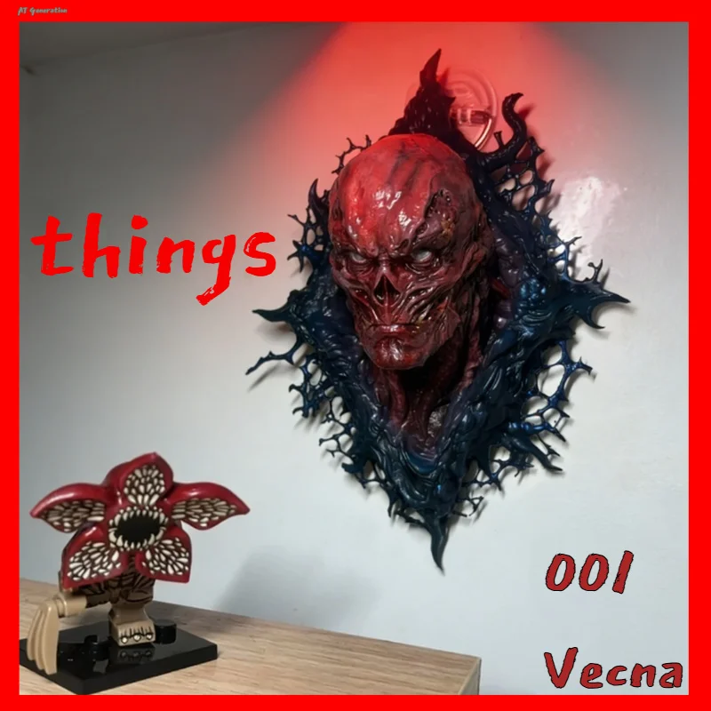 

Exclusive New Vecna Strange Things-4 Halloween Horror 01 Vicina Gk Painted Finished Model Wall-Mounted Desktop Ornaments Gift
