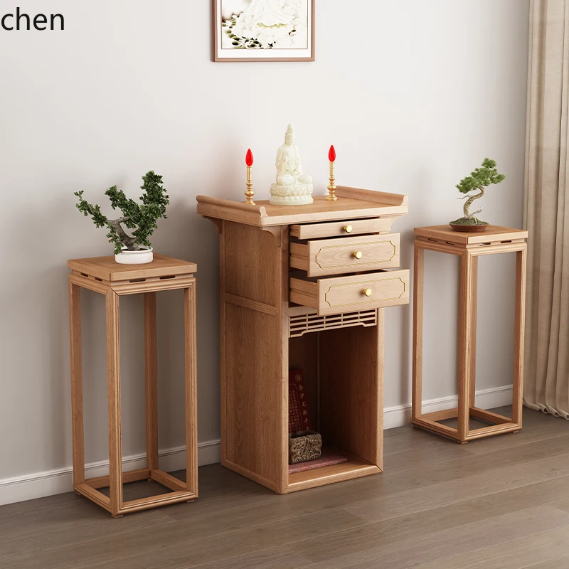 a5 household casket new Chinese vertical cabinet earth master gongtai table