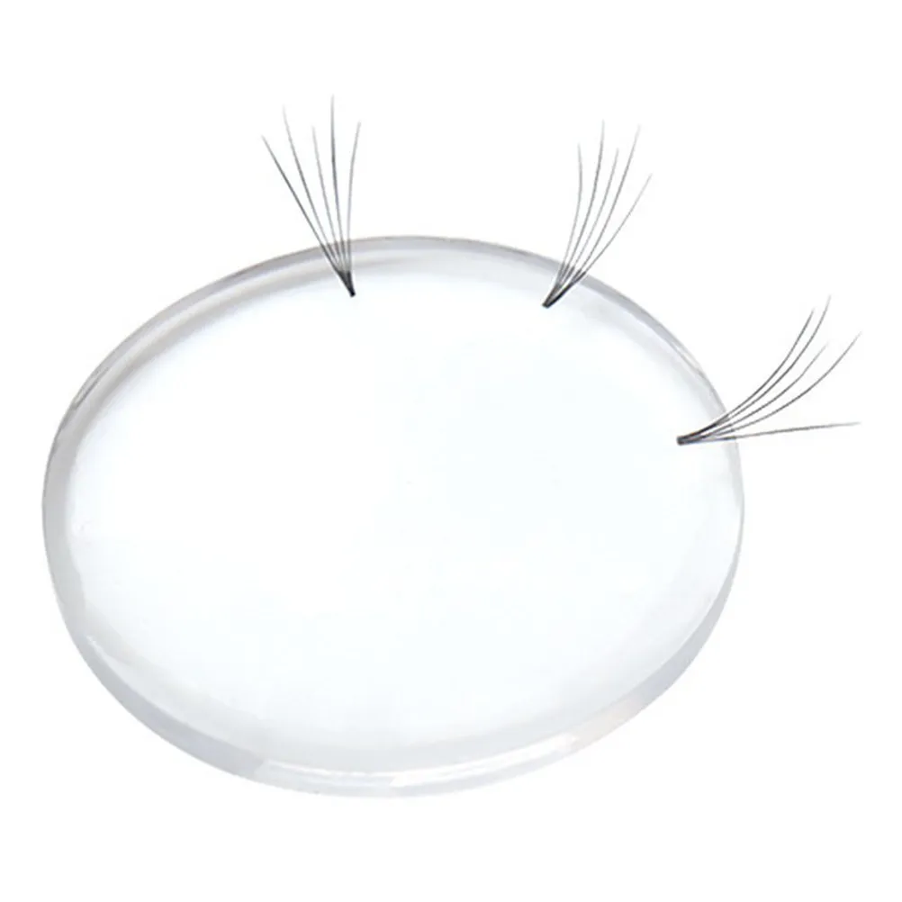 10Pcs Silicone Eyelash Lash Pad Rapid Blooming Lash Pallet Easy Fan Volume Lashes Eyelash Extension Tools Lashes Pallet