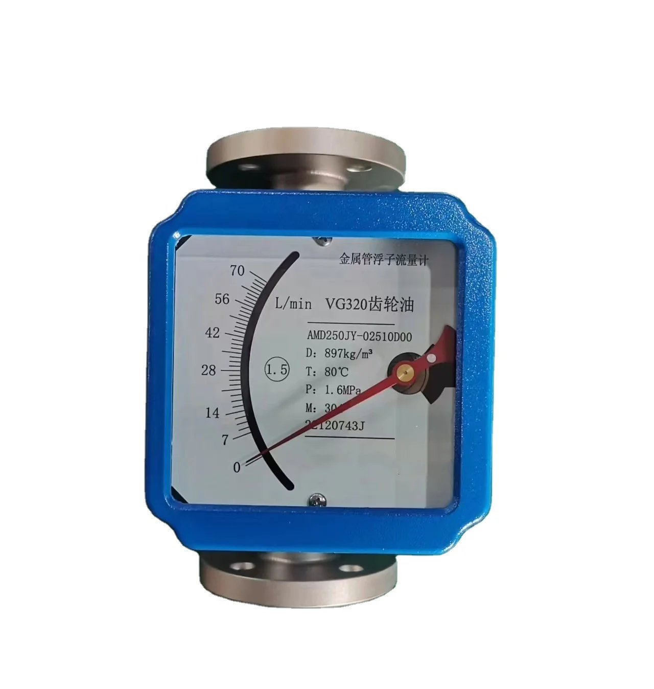 Pointer Metal Tube Float Air Flow Nitrogen Hydrogen Gas Rotameter Flow Meter Flowmeter