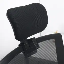 Reposacabezas de silla de ordenador de oficina, reposacabezas ajustable, almohada giratoria de malla para el cuello, novedad de 2025