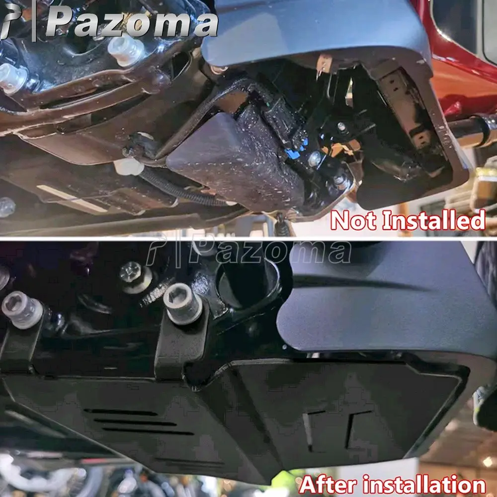 لوحة التزلج السفلى حامي ل هارلي شارع الإنزلاق خاص FLHXSE 2024 2025 غطاء مقلاة البطن دراجة نارية باش الإطار محرك الحرس