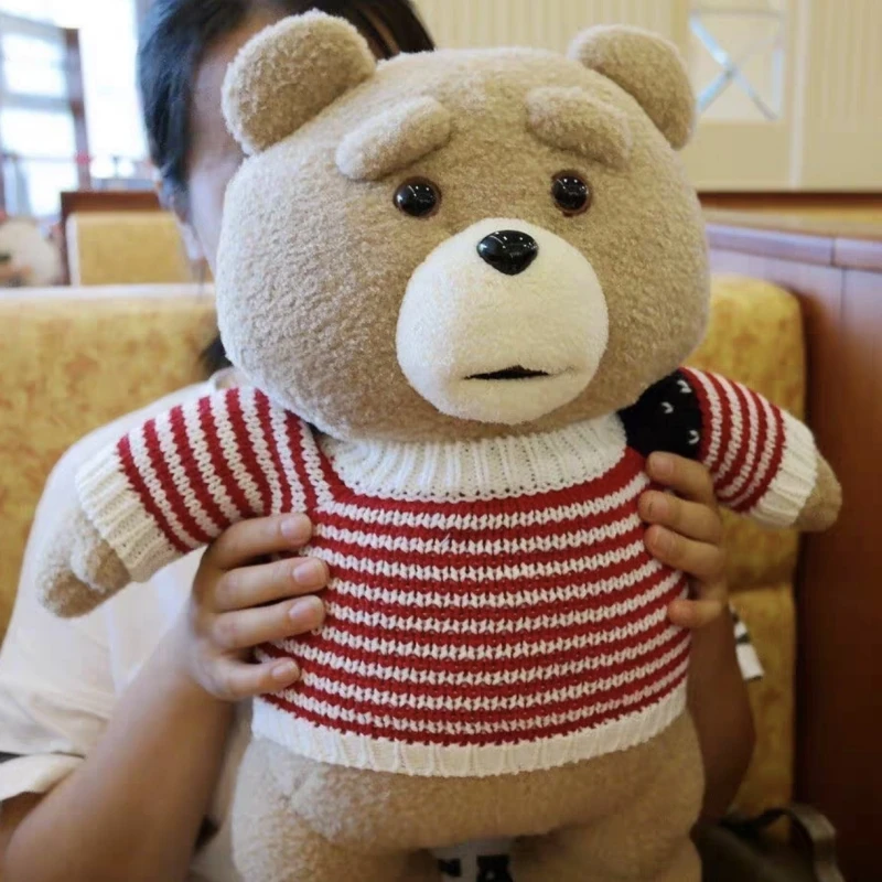 

Новый 40 см 10 стилей фильм плюшевый мишка Тед 2 плюшевые игрушки в фартуке мягкие животные плюшевый подарок на день рождения сюрприз праздничный подарок