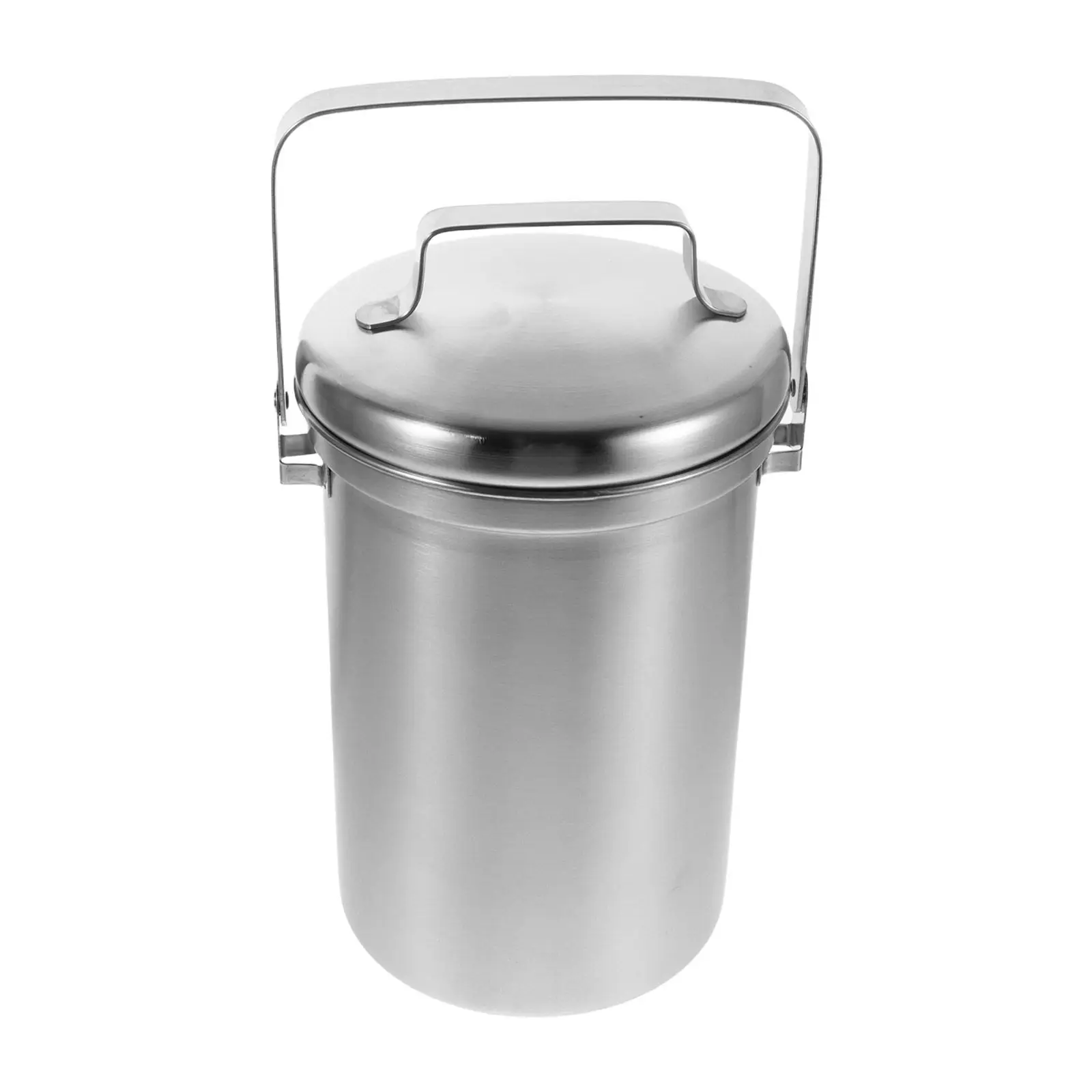 Plastic Trash Can Kitchen Bathroom Garbage Bin Office Halloween Christmas Compost Bin Stainless Steel Indoor