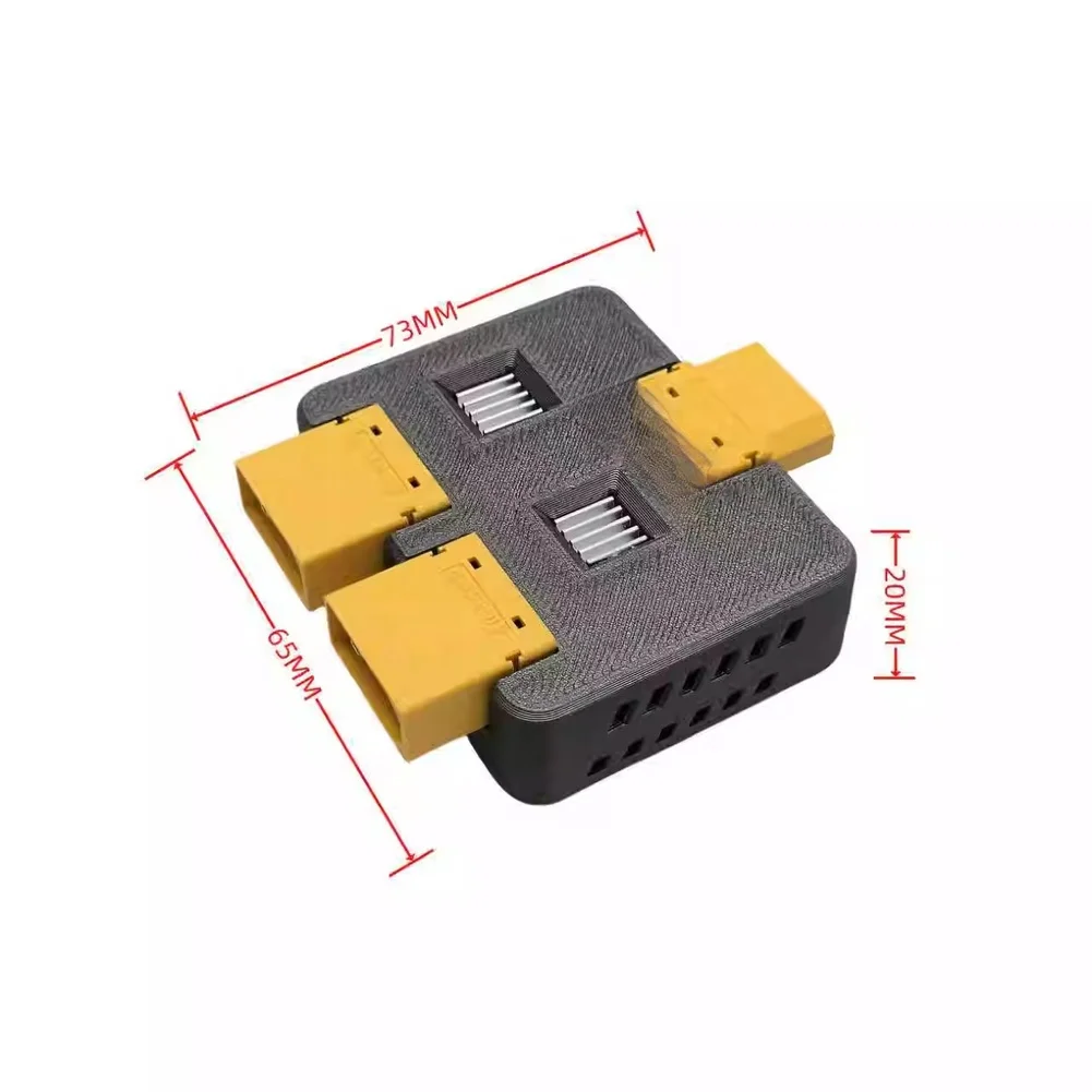 FOR XT90 Battery Switching Board Dual For Ideal Diode for auto Select Between Sources 5-100V 80A per Channel 7.3x6.5x2cm