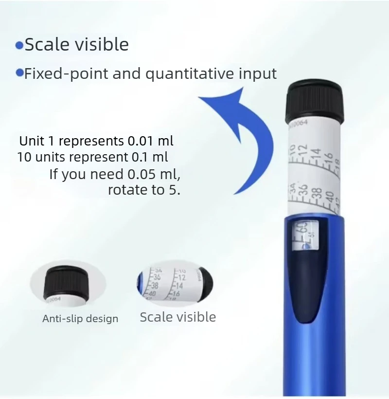 Reusable Magic Peptide Pen V1 V2 Multicolor Adjustable Dosing Injector Tool Professional Beauty Cartridge Pen Skin Smoothing