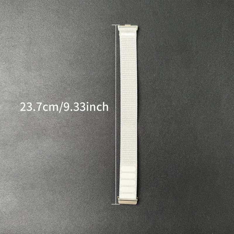 Wild Mountain Pattern Woven Band for Redmi Watch 6/5/4 For Xiaomi 8 Pro/9 Pro Breathable, Sweat-Absorbent Nylon Strap