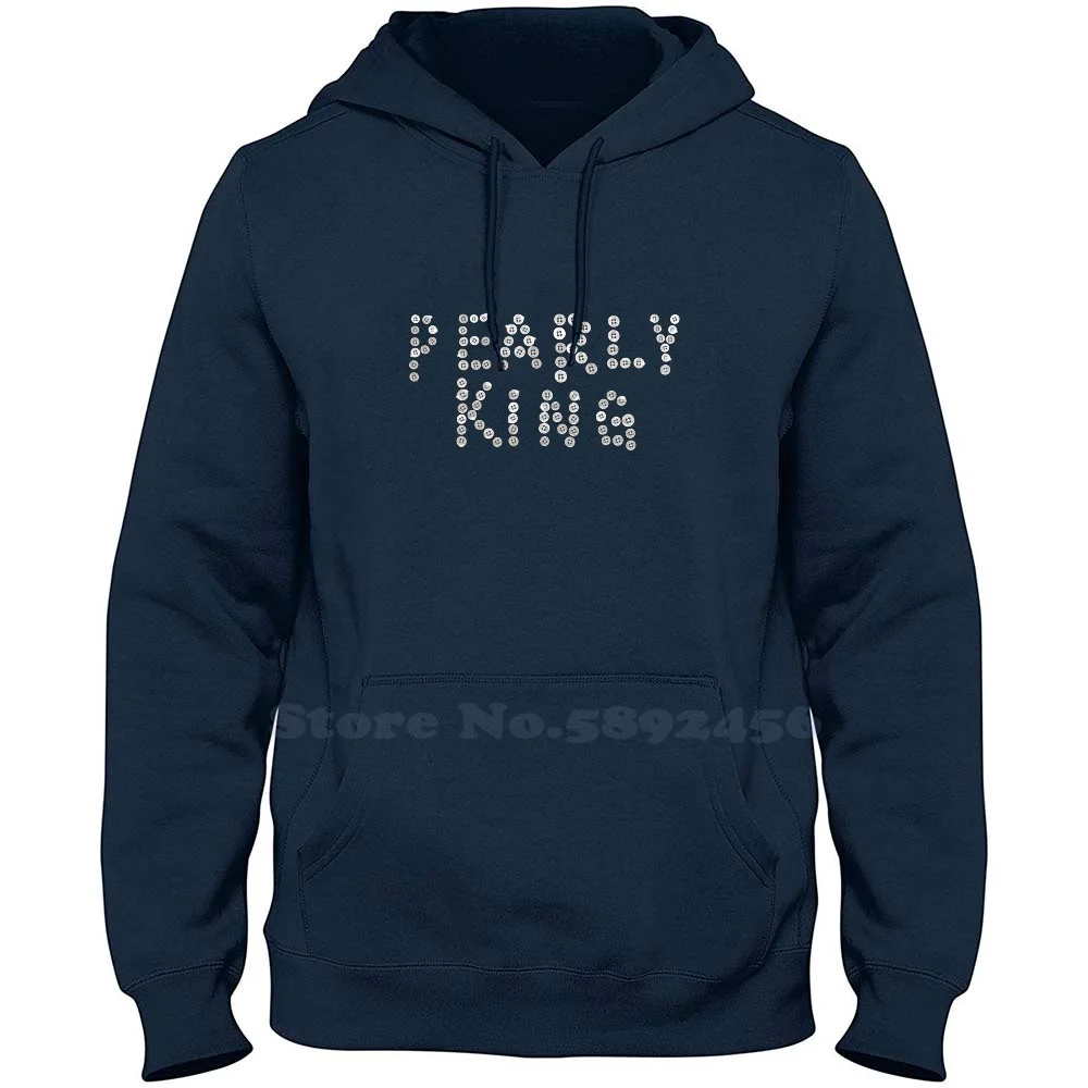 London Londoner Pearly King Cockney 100% Pure Cotton Hoodie Cockneys The Uk Slang English England British Great United Kingdom