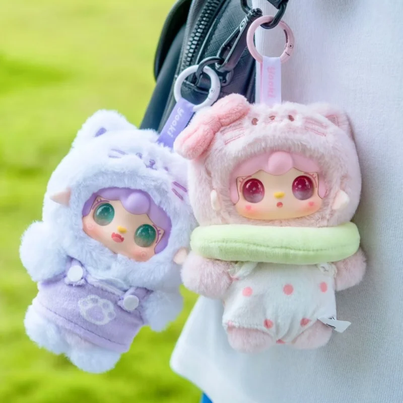 

New Yooki Series Summer Party Blind Box Kawaii Meow Meow Swimsuit Bag Pendant Accessories Doll Girl's Birthday Gift Surprise Toy