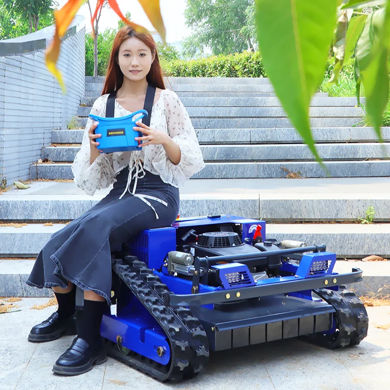 Mesin Pemotong Rumput Nol Putaran yang Disesuaikan Mesin Pemotong Rumput Remote Control