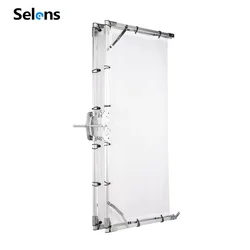 Selens Photography Soft Light Screen Foldable Flag Board 1.5m/2m/2.4m For Softbox Film Crew Advertisement Photography props