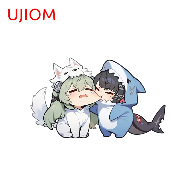 UJIOM Zenless Zone Zero Ellen Joe Cute Girl Wall Sticker Trendy Amusing Occlusion Scratch Edgy Decal Vinyl Creative Stickers