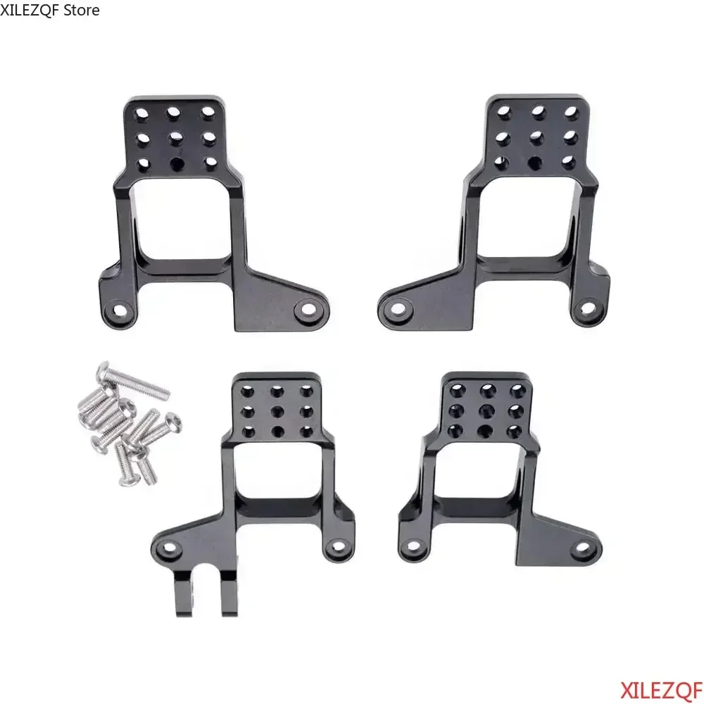 

4PCS Aluminum Front & Rear Shock Towers Mount for 1/10 RC Crawler TRX-4 TRX4 8216 Upgrade Parts