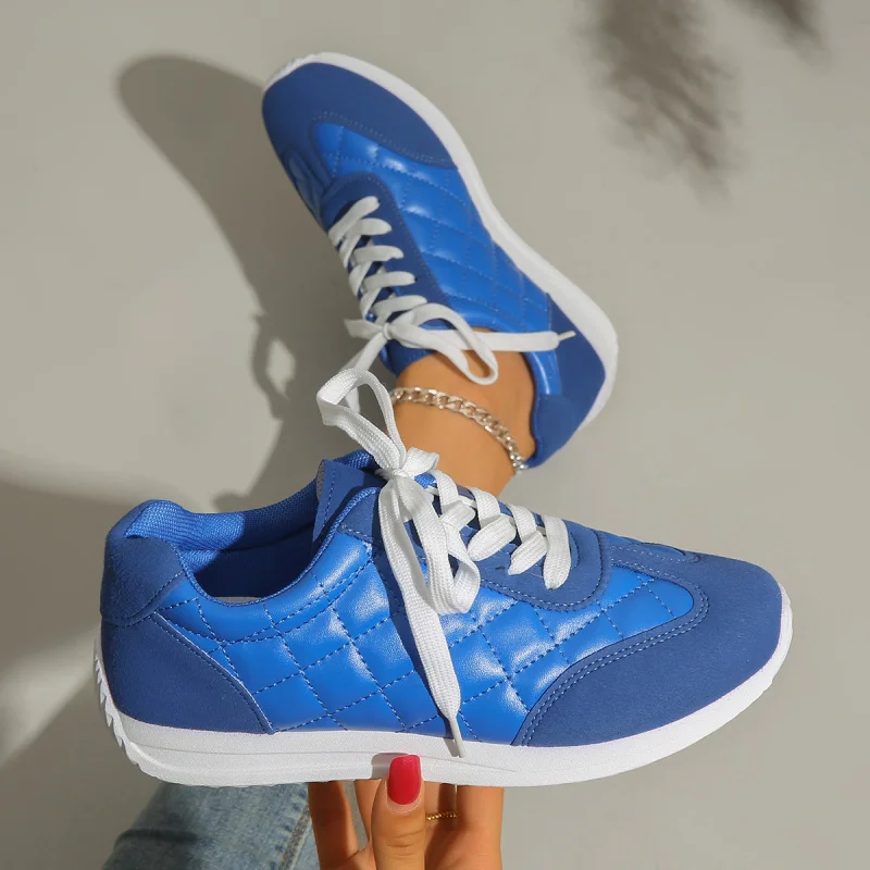 

Large Size Lightweight Simple Trendy Forrest Gump Shoes for Women 2025 New plaid style casual versatile sports shoes