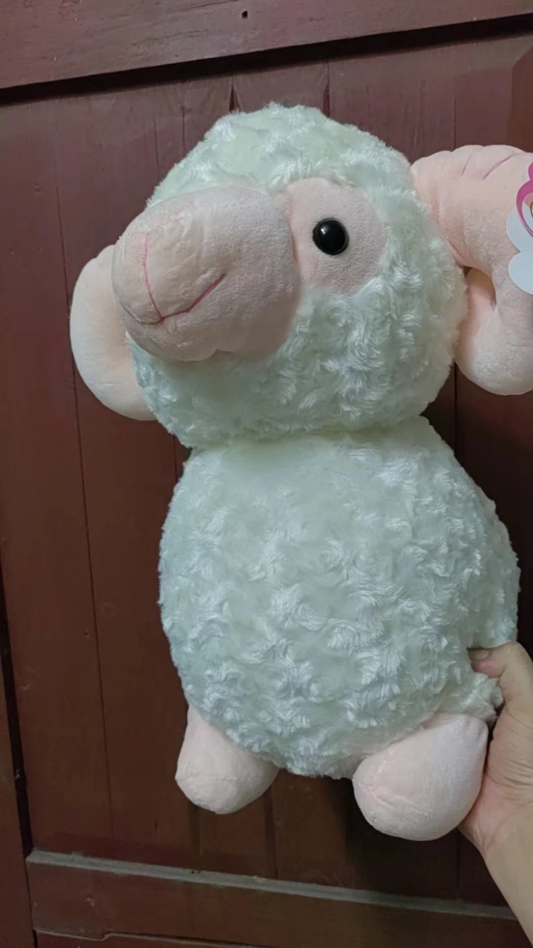 Free shipping    35cm Soft Cotton Stuffed Plush Toy Doll Animals Sheep doll  For baby children chrimast new year gift