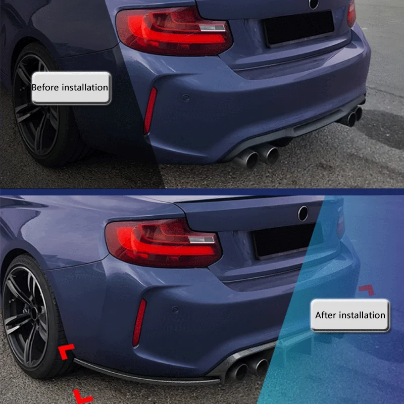 

High Quality Special Rear Bumper Lip Spoiler Diffuser Modification Accessories For BMW M2 F87 Performance Edition 2016-2021