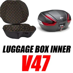 Funda trasera para maletero GIVI V47 V 47, forro para caja de equipaje, contenedor interior, Protector de maletero, bolsa de forro, versión actualizada