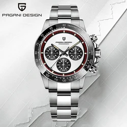 Pagani Design 2023 New Business Leisure Men's Quartz Watch Luxury Fashion Watch Sapphire Glass Stainless Steel Reloj Hombre Watc