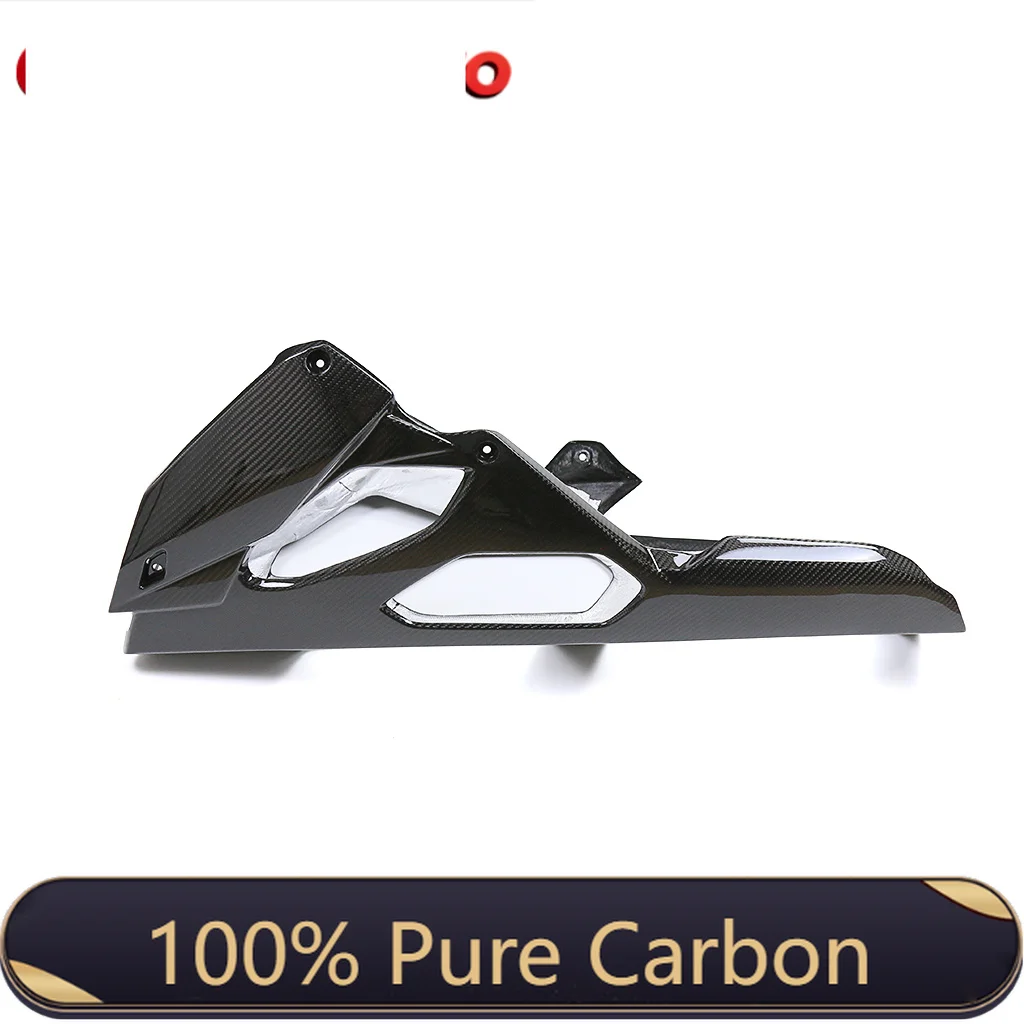 100% 3K Full Dry Carbon Fiber Belly Pan Motorcycle Body Parts Under Lower Fairing Kit For BMW S1000R M1000R 2021 2022 2023