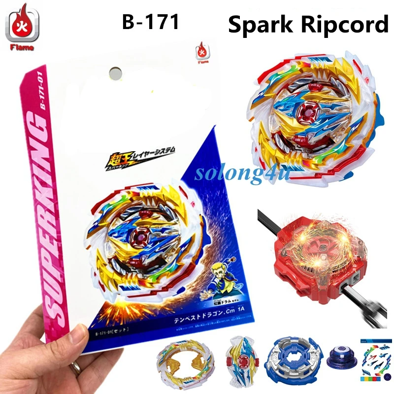 Solong4u SuperKing Booster B171 Tempest Dragon Spinning Top Toys for Children