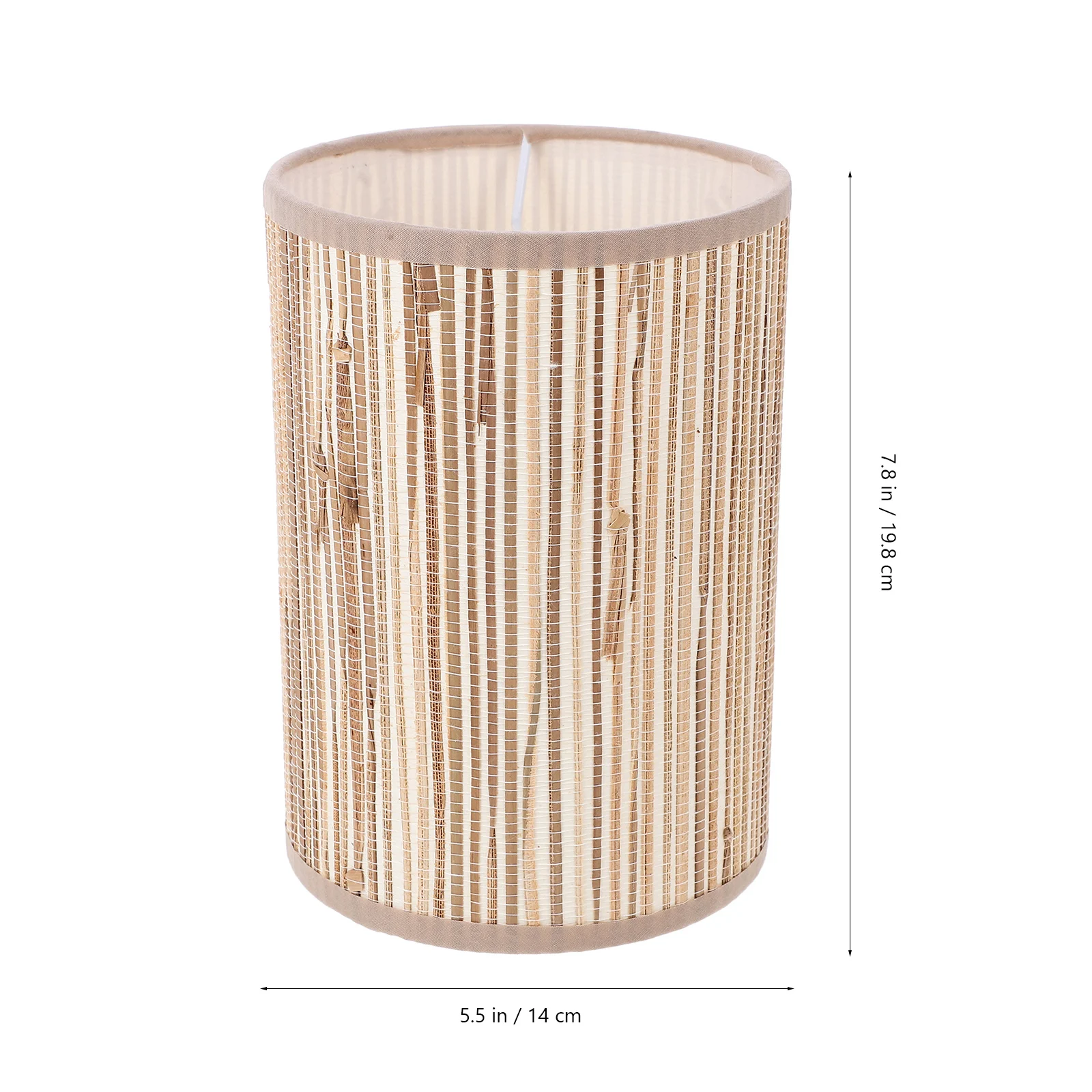 

Rattan Woven Lampshade Pendant Lamp Shade Decorative Ceiling Light Cover Durable Lightweight Easy Install For Bedroom Living