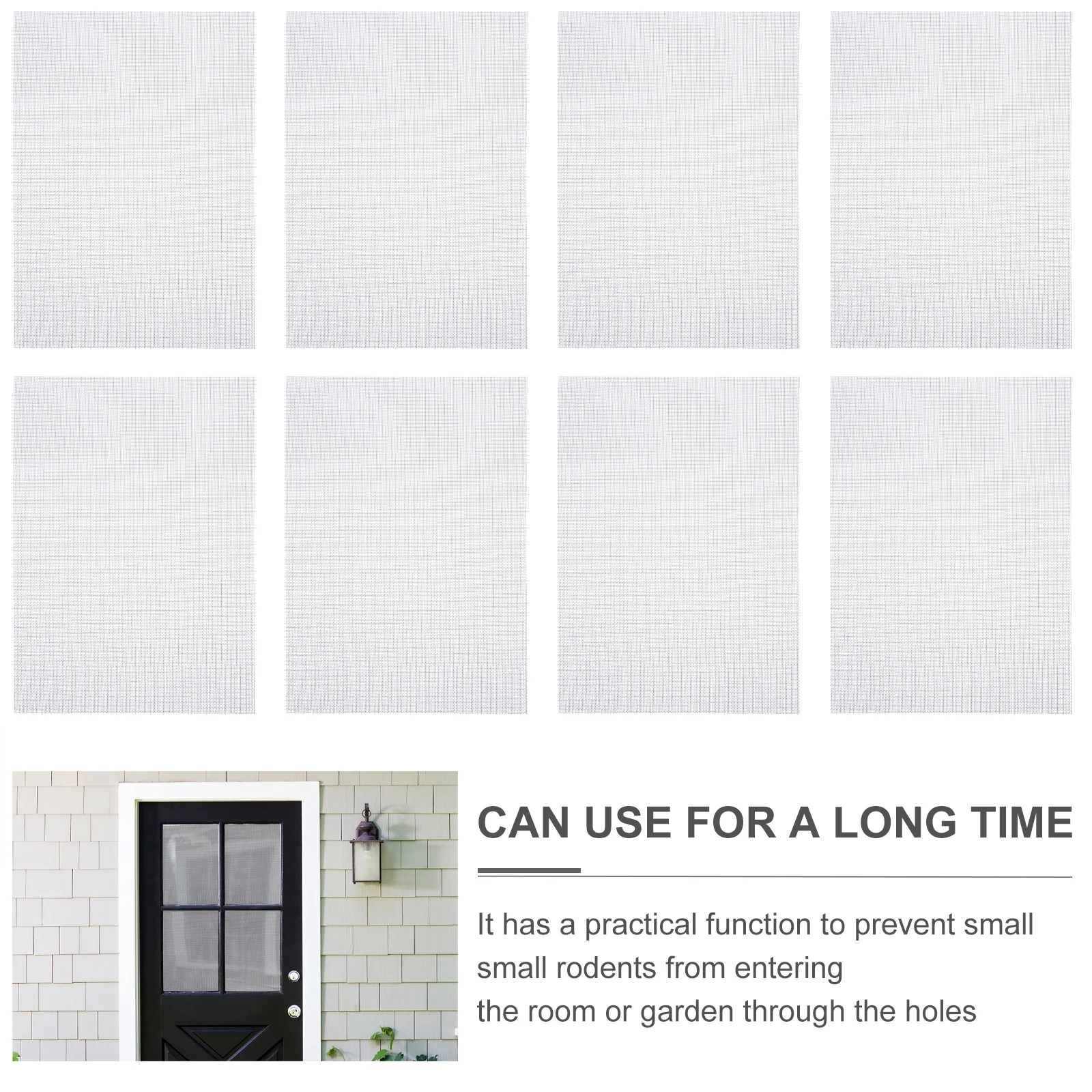 

Stainless Steel Mesh Woven Wire Proofing Metal Filter Insect Pest Rodent Control Sheet Anti Rust Corrosion Resistant Practical