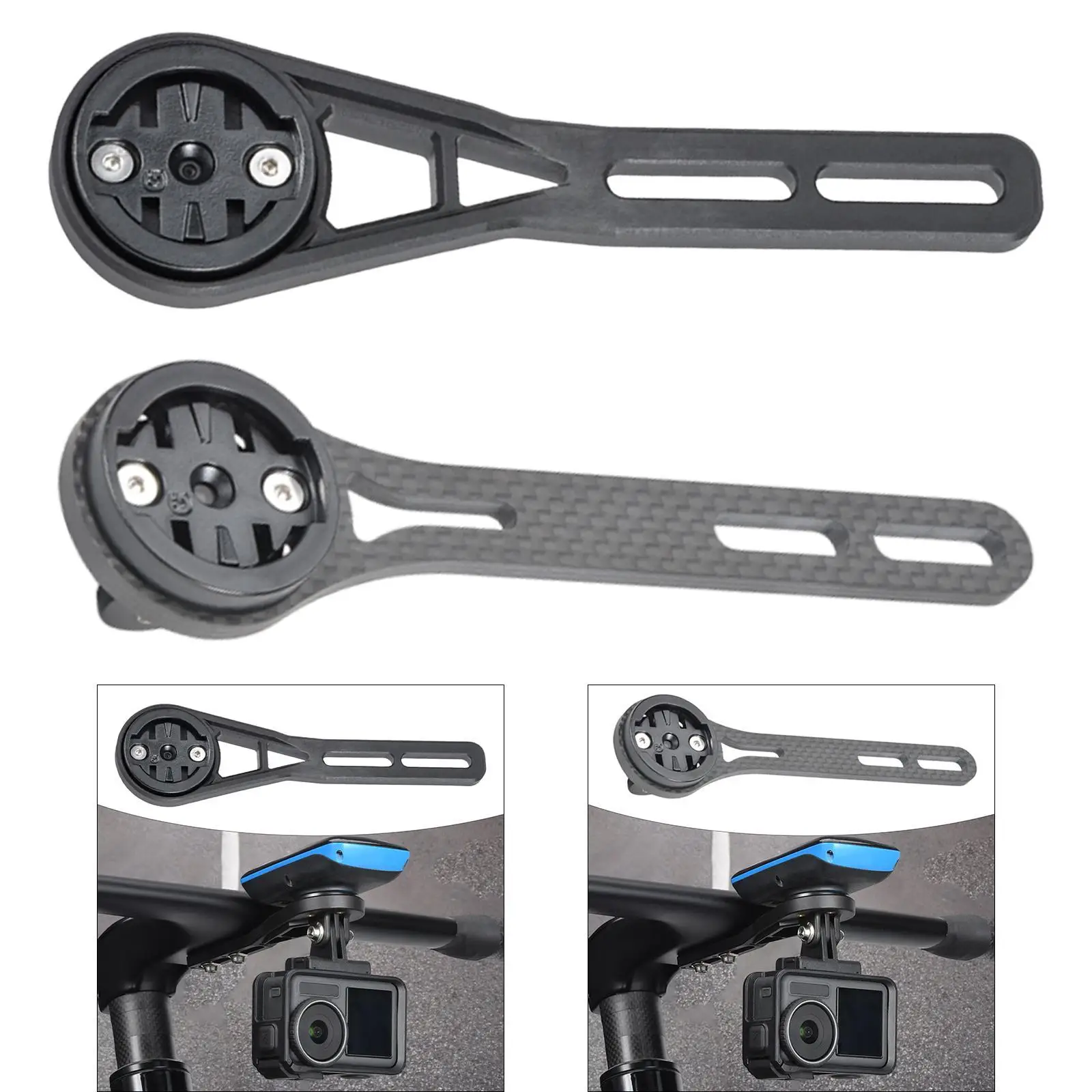 Bike Computer Mount Travel Riding Daily Commuting Extended Out Front Mount