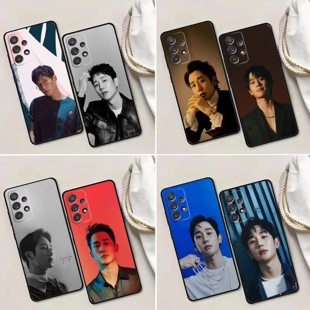 

Korea Jung Hae In Phone Case For Samsung Galaxy A13,A21s,A22,A31,A32,A52,A53,A71,A80,A91 Soft Black Phone Cover