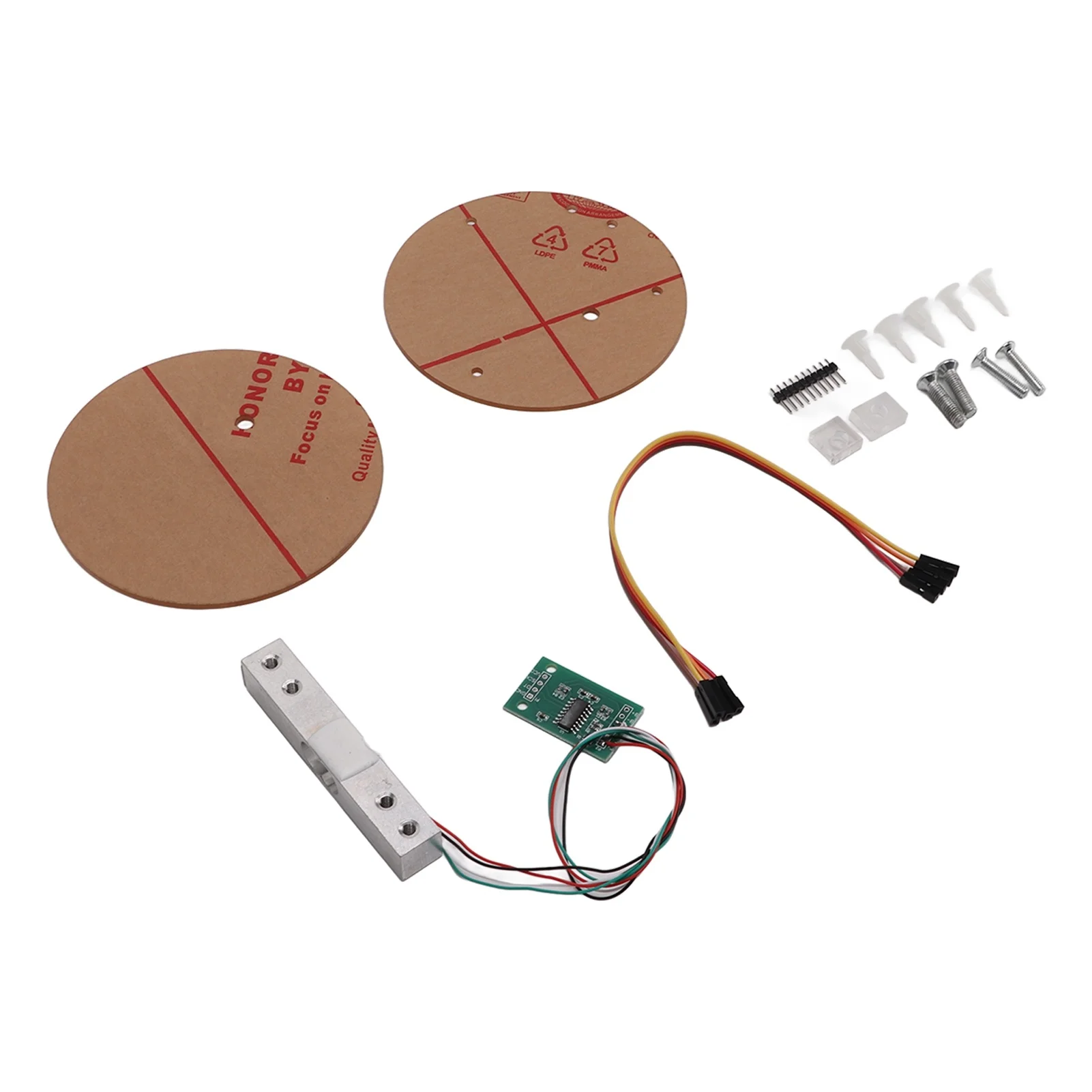 Digital Load Cell Weight Sensor HX711 AD Module Kit High Accuracy 5kg 3.3V‑5V Weighing Sensor