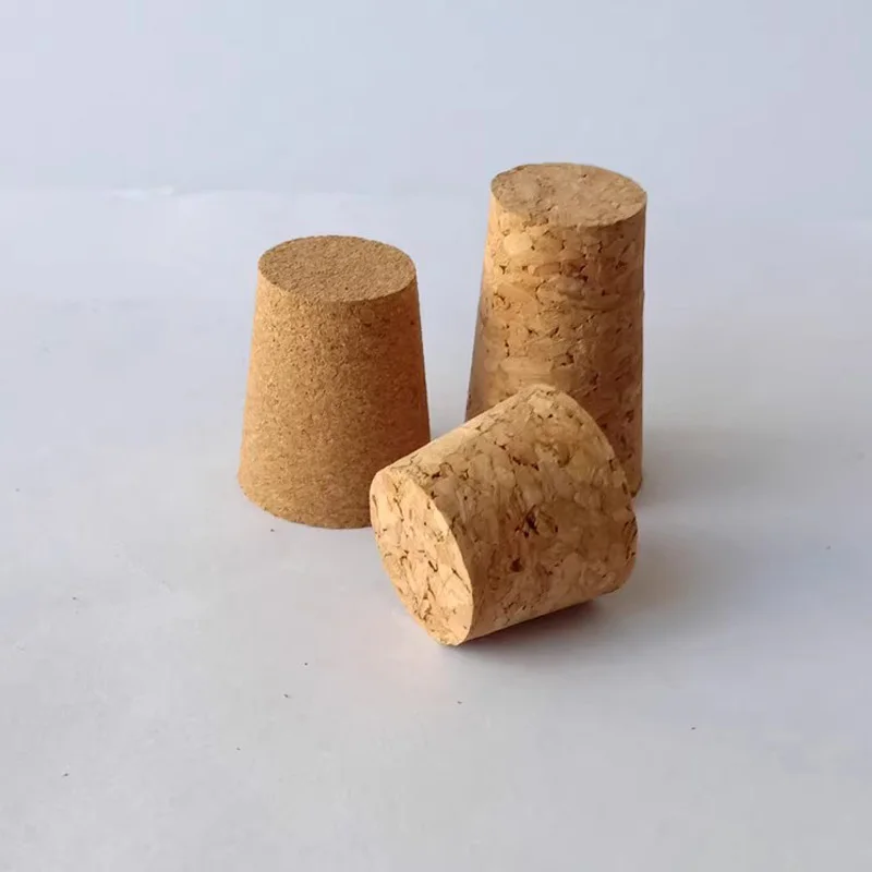 Korek korkowy do butelek typu \"pudding\", wielospecyfikacyjny, 7,5 mm - 105 mm, korek do probówek stożkowych, materiały laboratoryjne — zdjęcie produktu 5