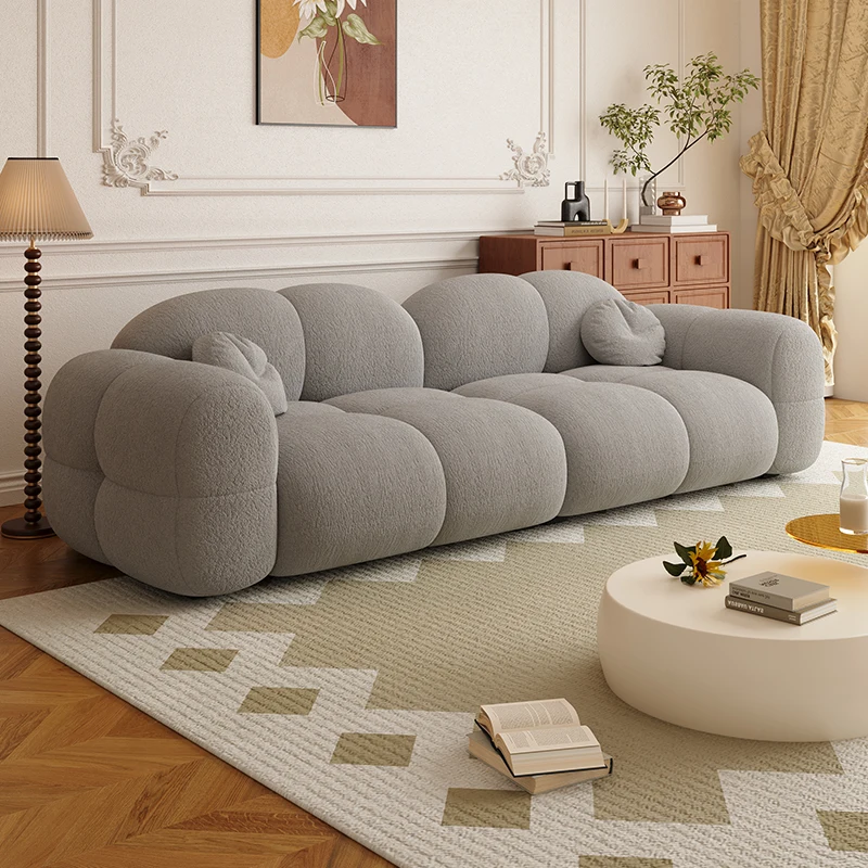 طبق الاصل الأريكة غرفة المعيشة أريكة الحديثة الحد الأدنى الأبيض لينة غرفة المعيشة أريكة الأطفال مصمم موبليس أثاث ما بعد الحداثة #5