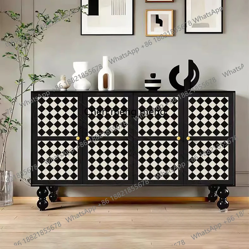 

Light Luxury Delicacy Living Room Cabinets Cream Style Storage Trendy Display Cabinet Storage Luxury Wonen