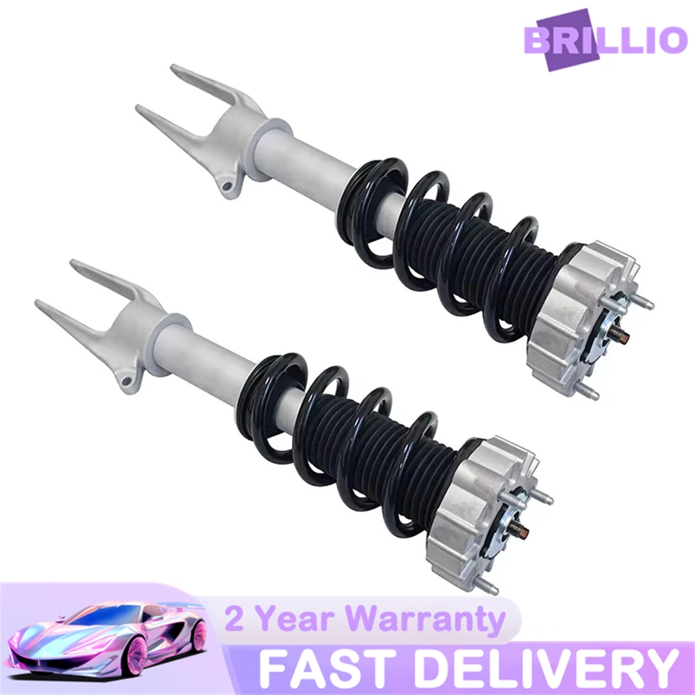 

Пара для Porsche Panamera 970, передняя подвеска 2010-2016, амортизаторы, пружинные стойки в сборе с PASM 97034304504 97034304505