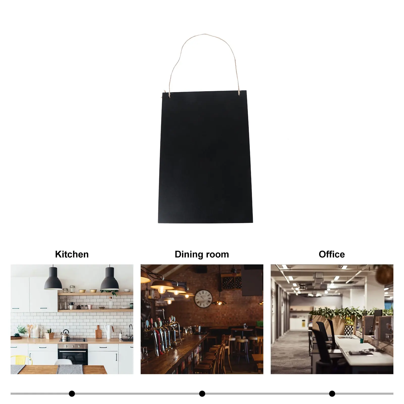 Натуральный незаконченный деревянный свадебный знак для классной доски, большой безрамный с веревкой для шпагата для декора в деревенском стиле, висит на кухне, столовой