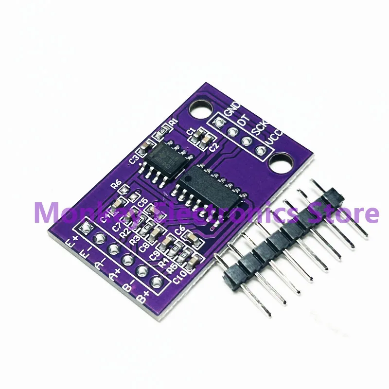 CS1238 24-bit ADC module board TL431 external reference chip dual-channel weighing sensing 24bit