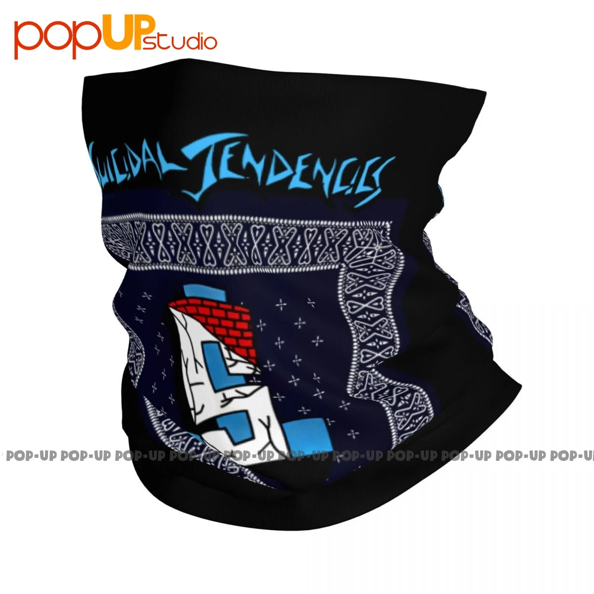 Suicidal Tendencies Band Hardcore Punk Hxc Skate Punk Dogtown Neck Gaiter Bandana Scarf Face Mask