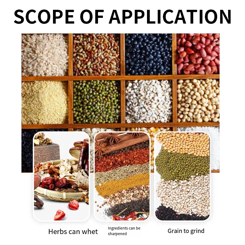 2200W automatic dry and wet maize milling hine commercial maize meal grinding mill
