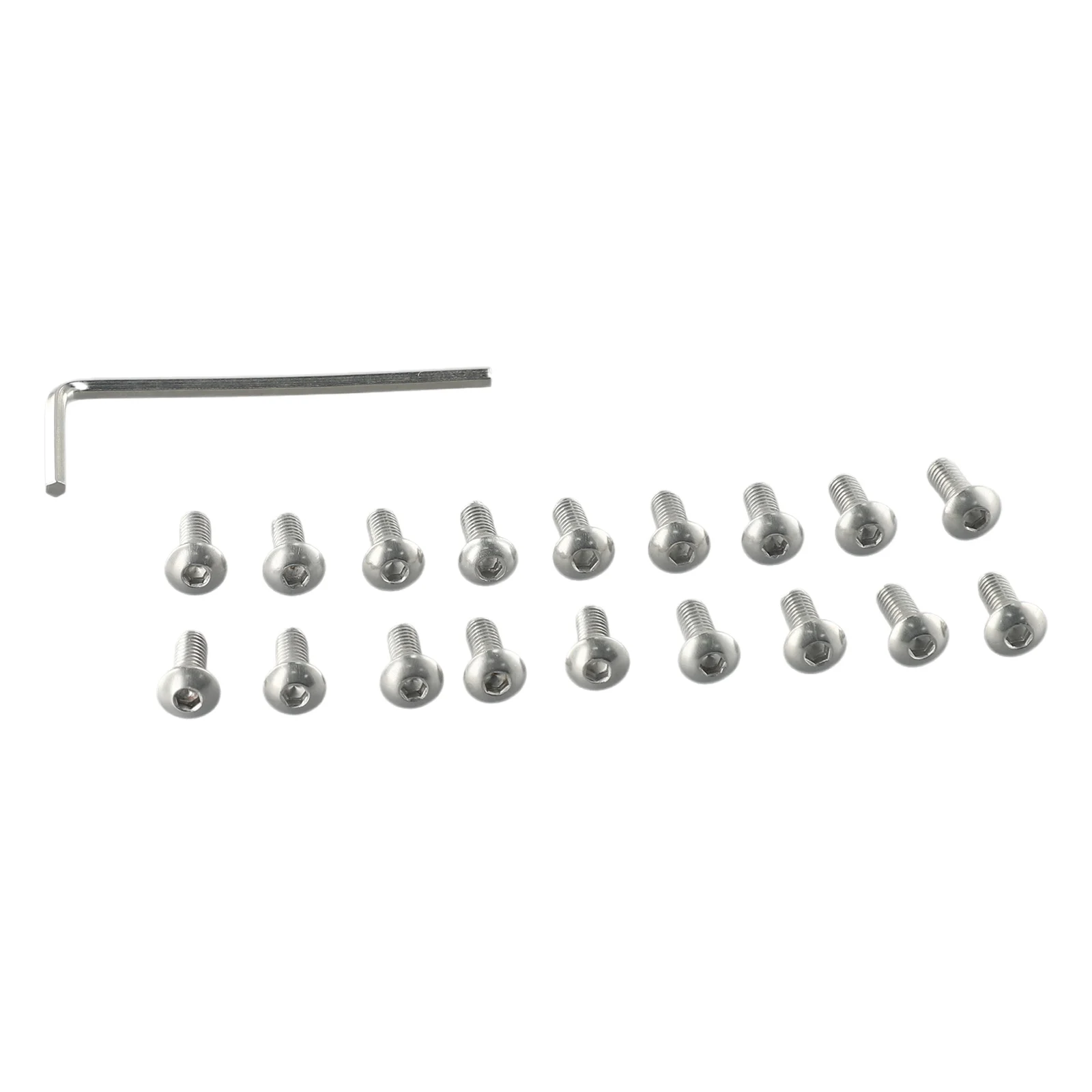 For NINEBOT Max G30 Electric Scooter Screws Silver W Wrench Wrench 10*4mm 18 X Screws 18pcs Accessories Mounting