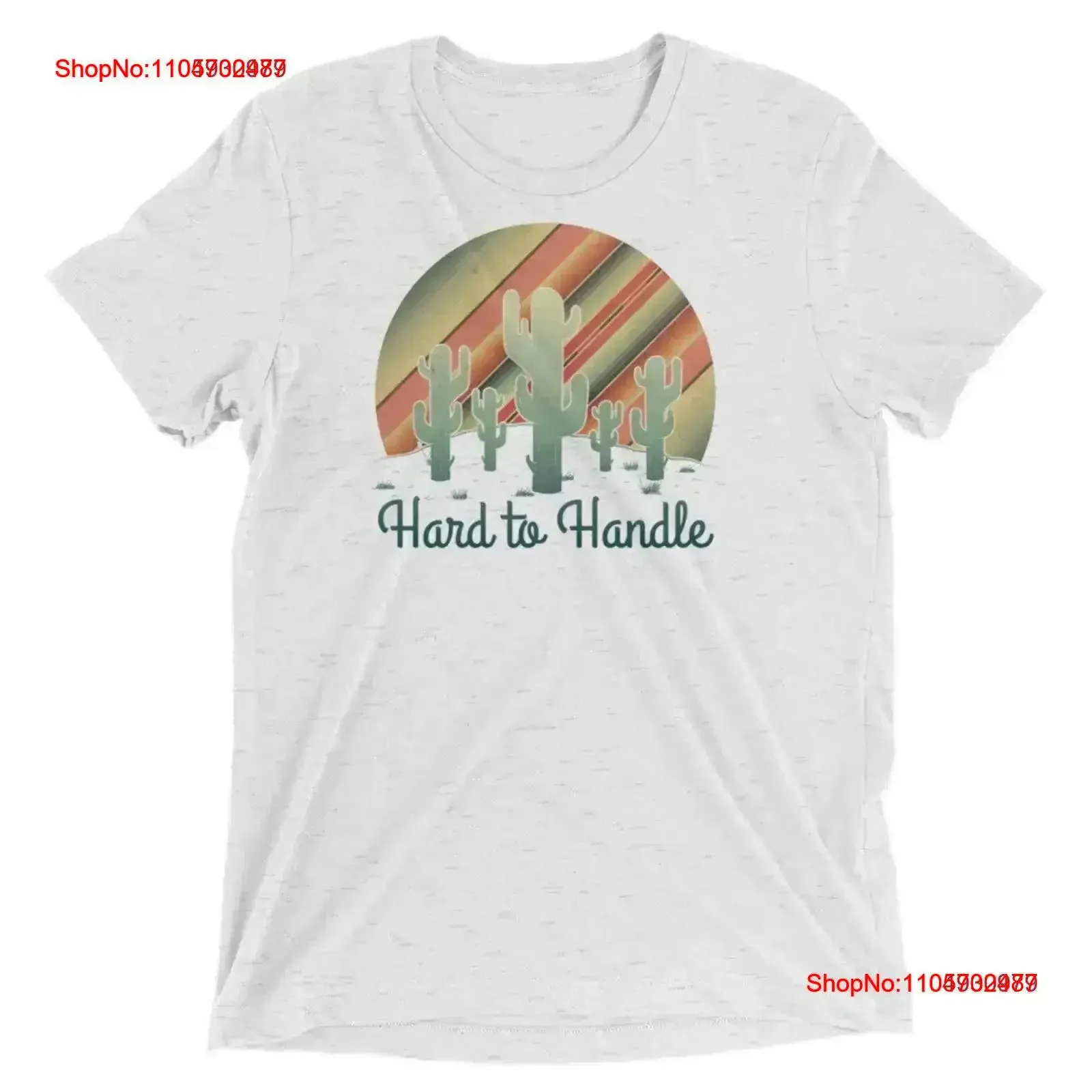 Hard To Handle Premium T Shirt SouthwesT Boho 70's Retro Hipster Vintage Womens Ladies s Washed fashion Stretched vintage