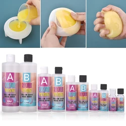 1:1 AB Epoxy Resin Glue Squishy Gel Water-Feeling Soft Liquid Silicone Mold Decompression Toys Gift Squeezing Toy Resin Glue