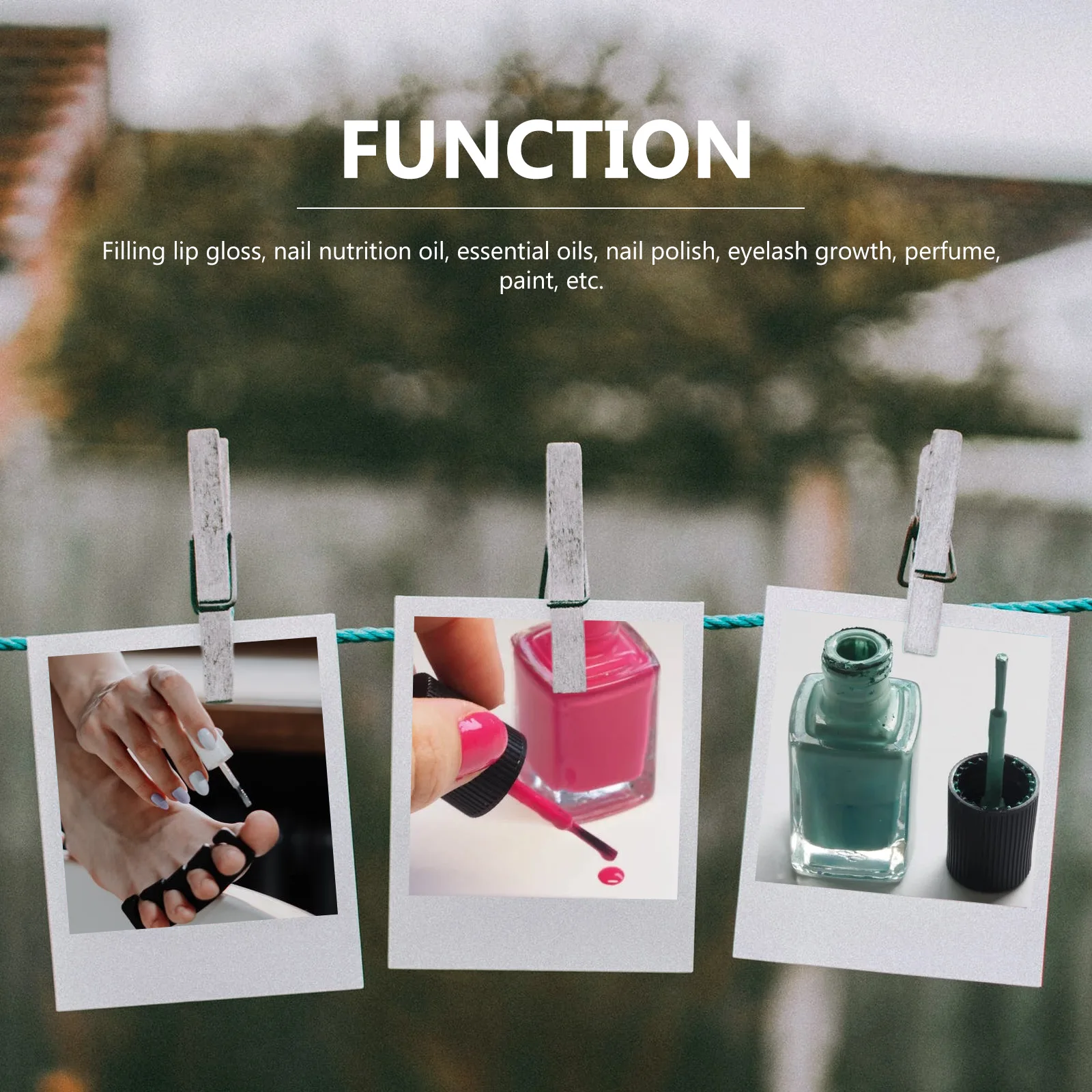 

10 Pcs Twist Pen Manicure Nail Twisting Pen Polish Black Cuticle Oil Nutrient Pedicure Art Refillable Portable Safe