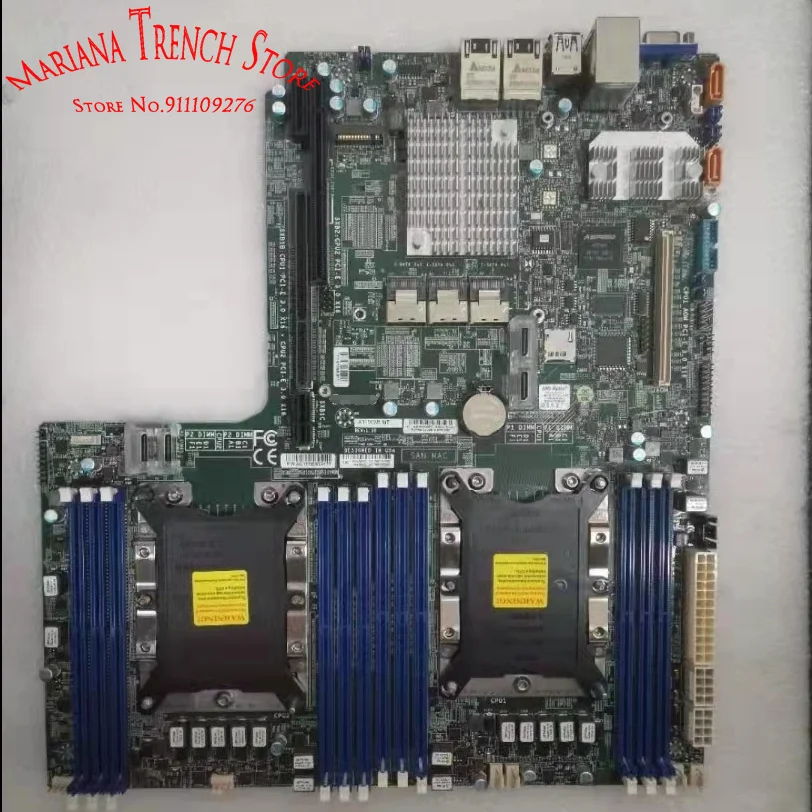 X11DDW-NT for Supermicro Motherboard Xeon Scalable Processors LGA-3647 DDR4 Dual LAN With 10Gbase-T From C622