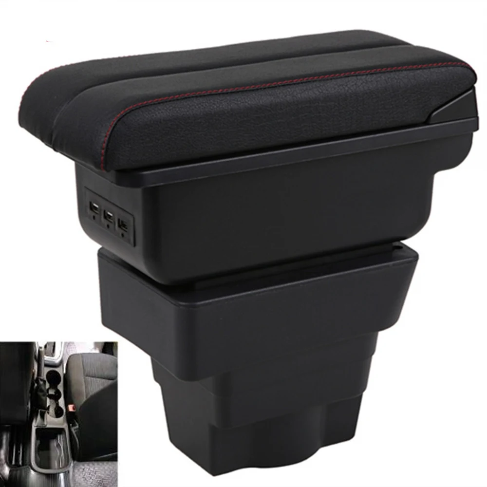 Opel Astra J 2012 Armrest Box Elbow Rest Center Console Storage with Phone Charging USB Interface Cup Holder