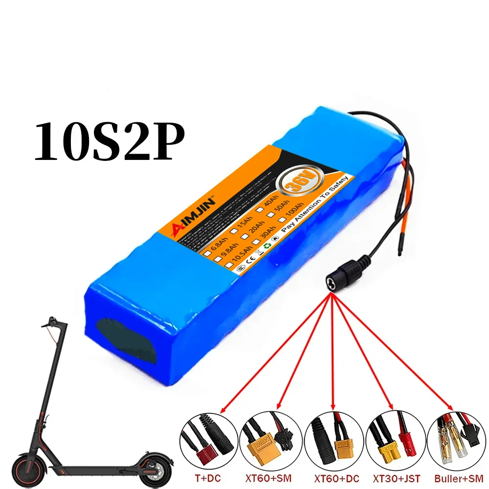 18650 36V 9800mAh Electric Scooter Battery Lithium Electric Scooter 500W Electric Scooter Battery 36v 10s2p Battery