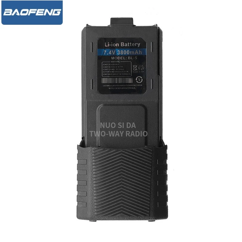 Baofeng UV-5R Walkie Talkie Battery, Type-C Charger, BL-5R, 3800mAh Battery for Walkie Talkie BF-F8, UV 5R, uv5r, UV-5RE, UV-5RA