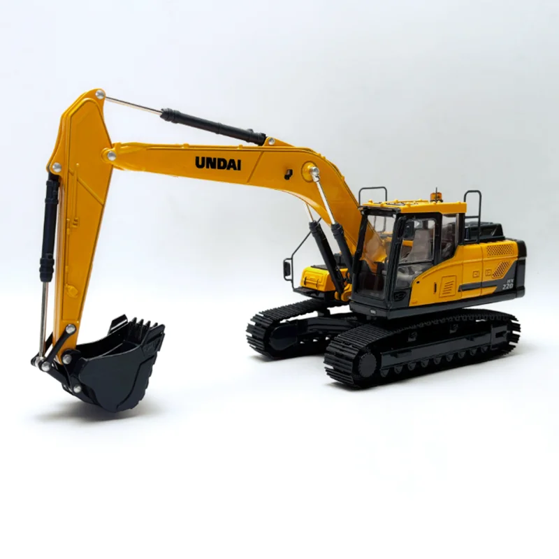 

Diecast 1:35 Scale HX220 Excavator Alloy Mechanical Engineering Vehicle Model Collection Souvenir Display Oranment Holiday Gift