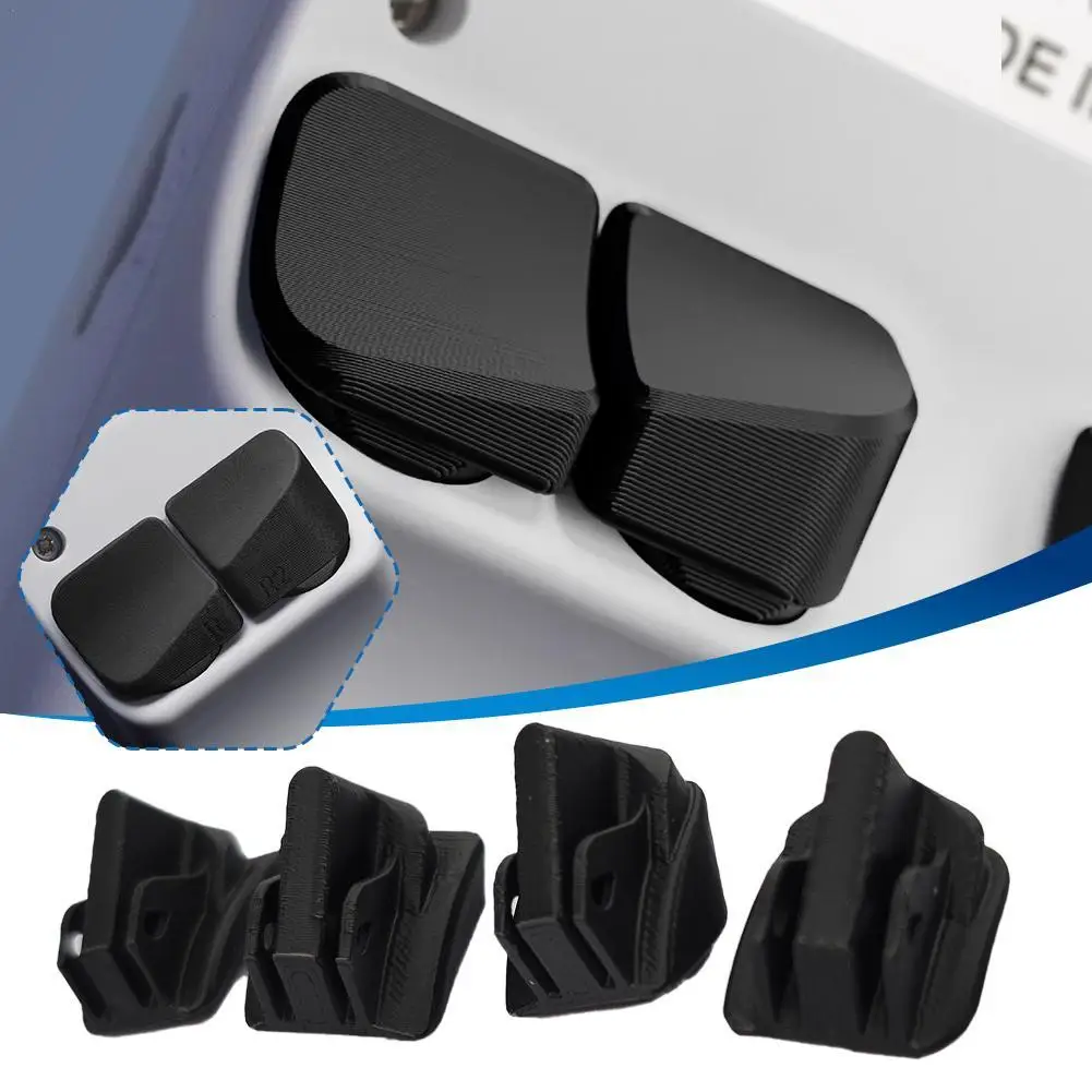 Boutons arrière en plastique pour Console de jeu portable r36s, impression 3D, améliore la sensation de jeu, poignée confortable, accessoire de bouton arrière, 4 pièces