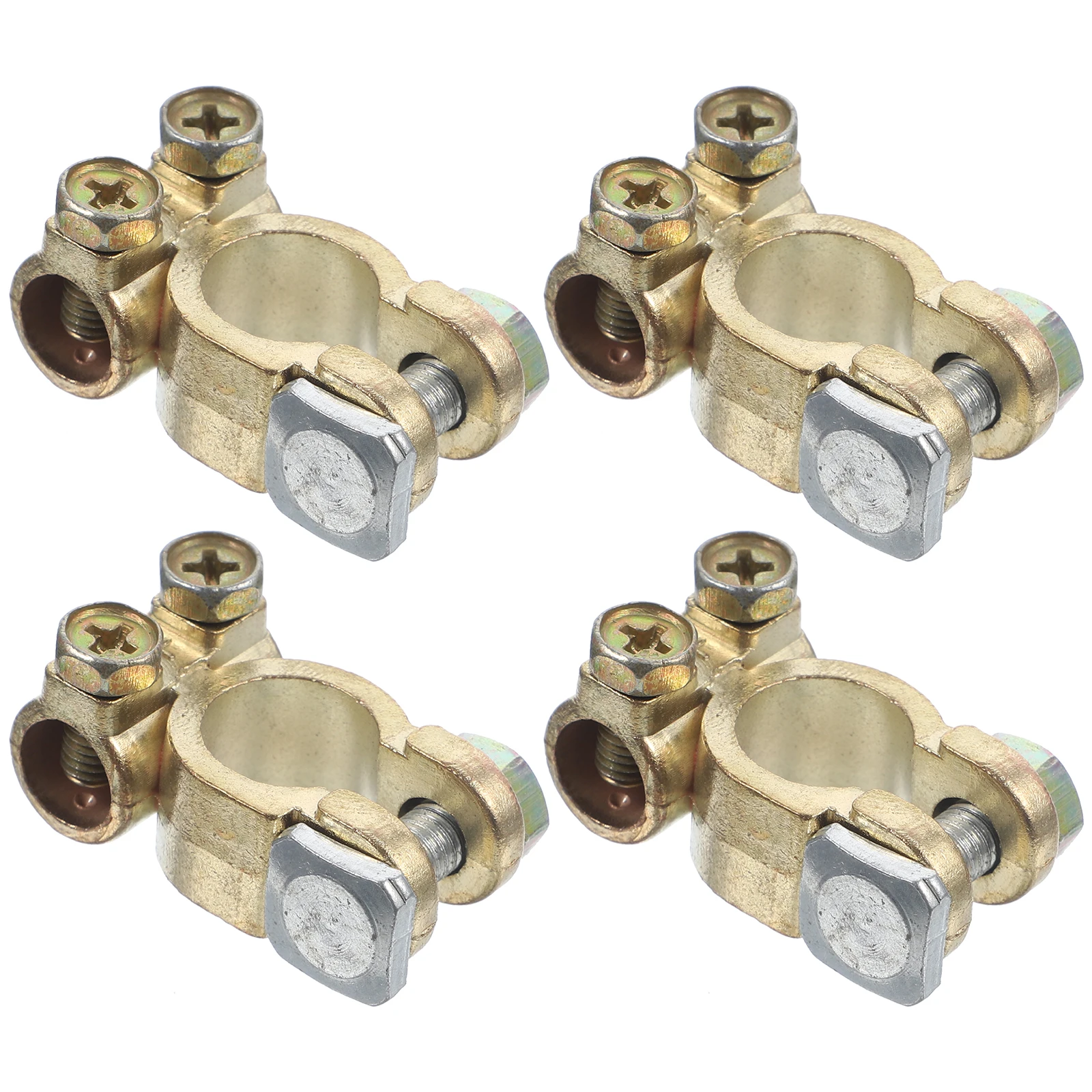 

4pcs Clips Car Clamps Connectors Replacement Terminals Durable Rust Resistant Truck Accessories